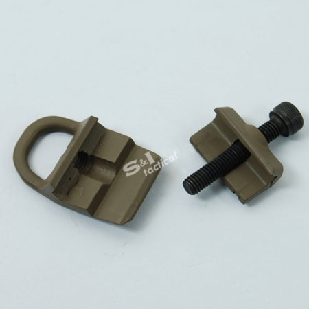 High-Strength Magpul RSA Rail Sling Attachment Mount Steel Plate